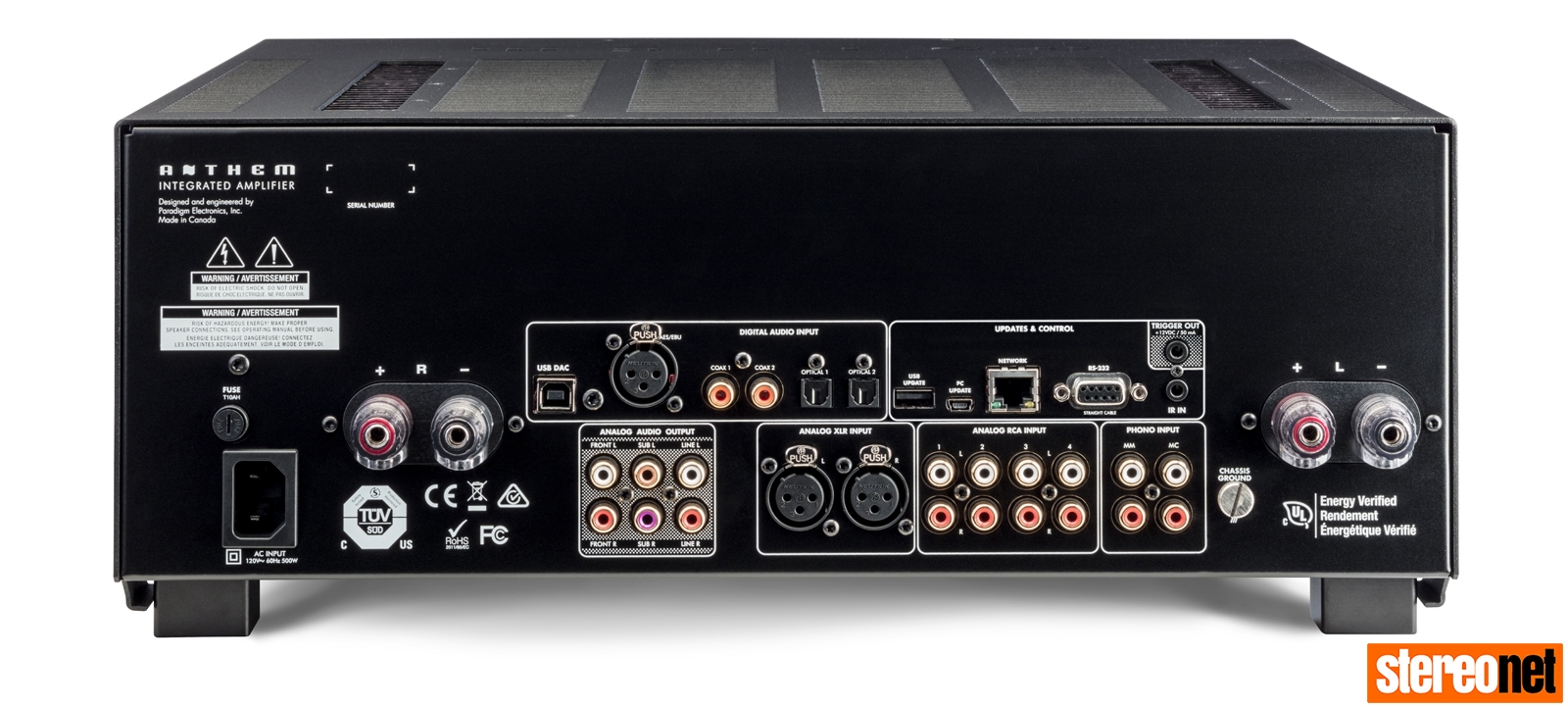 Anthem STR Integrated Amplifier Review | StereoNET Australia | Hi-Fi ...